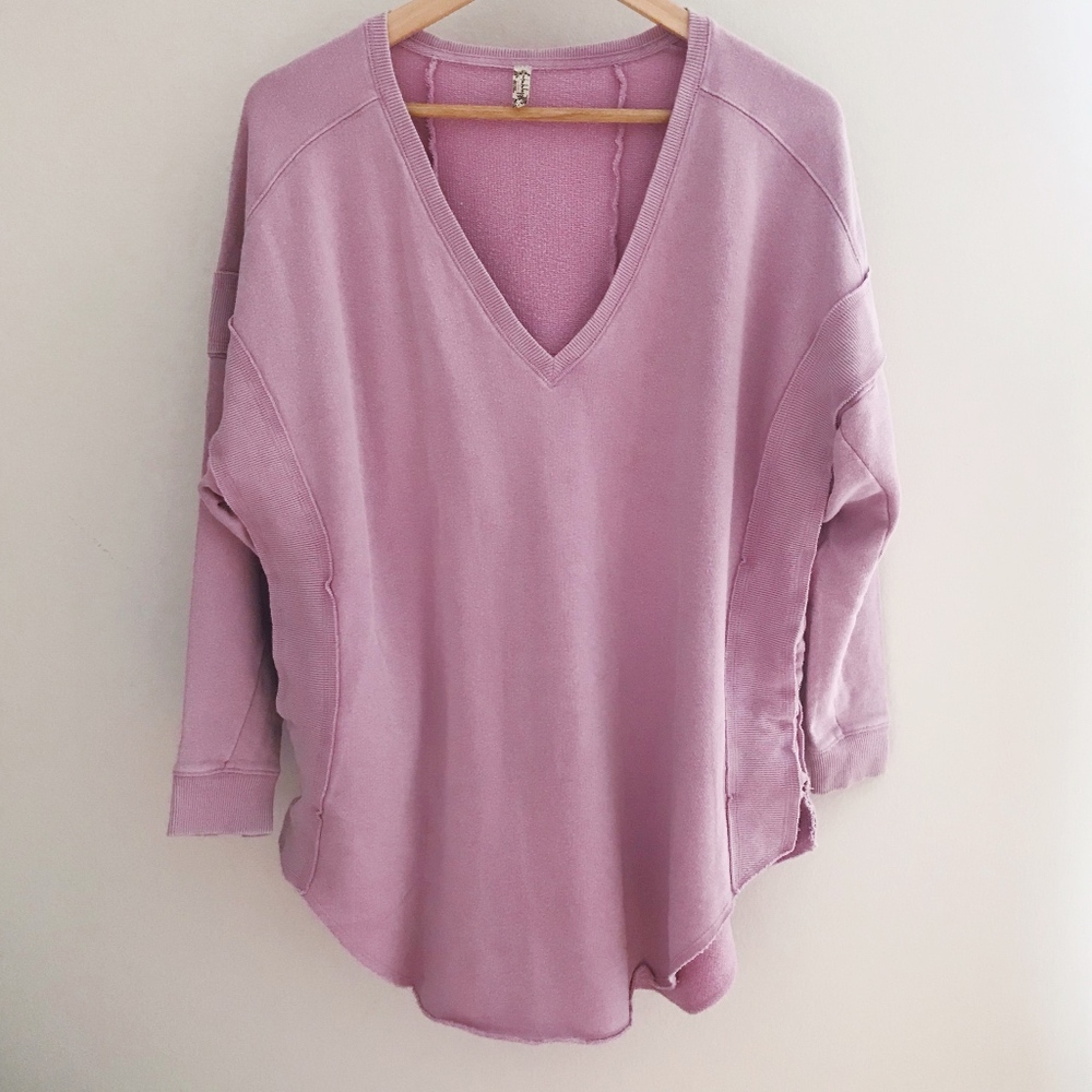 Free People Oversized Pullover Sweater
